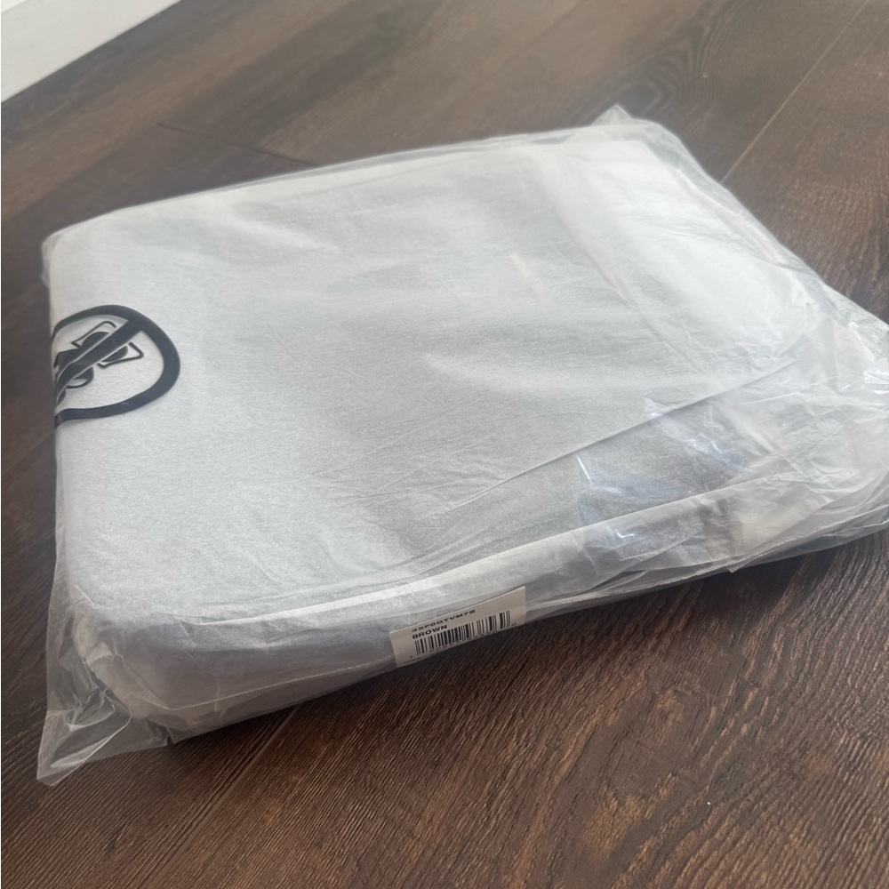 Michael Kors Jet Set Large Brown/acorn Signature Messenger Bag - NEW! - Picture 4 of 4